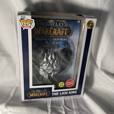 Funko Pop! The Lich King #12 WoW Glow in the Dark GameStop Exclusive