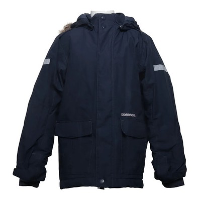Didriksons, Parka, Unisex (Kinder), Größe: 140, Blau, Polyamid/Polyester #XRw