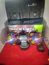 ROTATING DISCO BALL LIGTHING STAGE DANCE PARTY NIGHT FLASHING MULTI COLOUR LIGHT