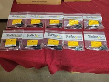 NEW  SEALED LOT OF 10  STARTECH MDP2DVI Mini DisplayPort to DVI FREE SHIPPING!