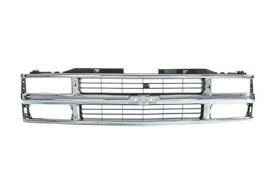 Front Grille Chrome & Head & Signal Light & Reflector For 95-99 Chevy C/K Series — 第 3/4 张图片