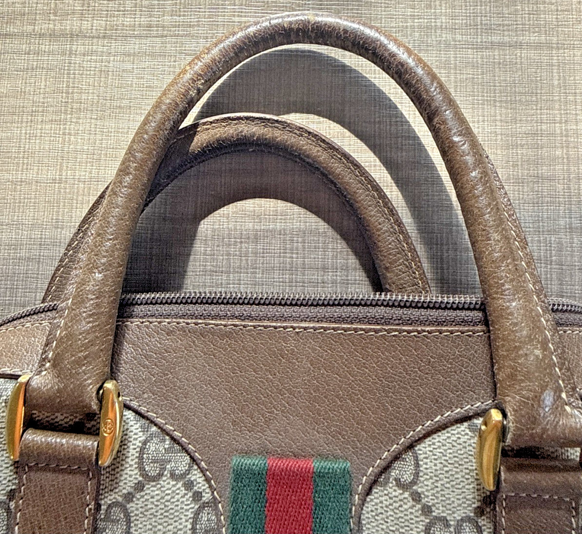 Vintage Gucci Handbag Italy thumbnail 2