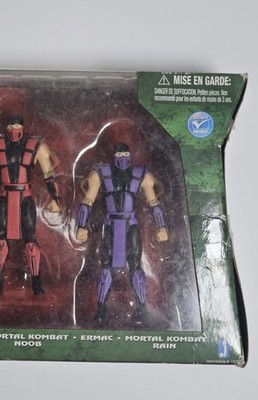 SEALED Mortal Kombat Klassic 6 Pack Reptile Sub-Zero Smoke Ermac