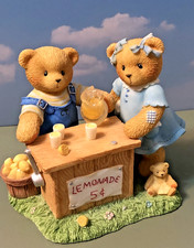 LEMONADE STAND When Life Hands You Lemons Cherished Teddies Figurine 661848S Box