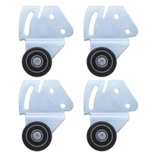  Closet Door Rollers Wardrobe Sliding Wheel Cabinet Hardware Nylon Pulley