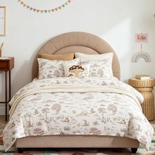 Full Size Kids Duvet Cover Set, 100 Cotton Teen Boys Girls Duvet Cover 82"X86"