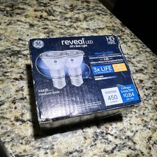 GE Reveal 50-Watt EQ PAR20 Color-Enhancing Dimmable Flood Light Light Bulb
