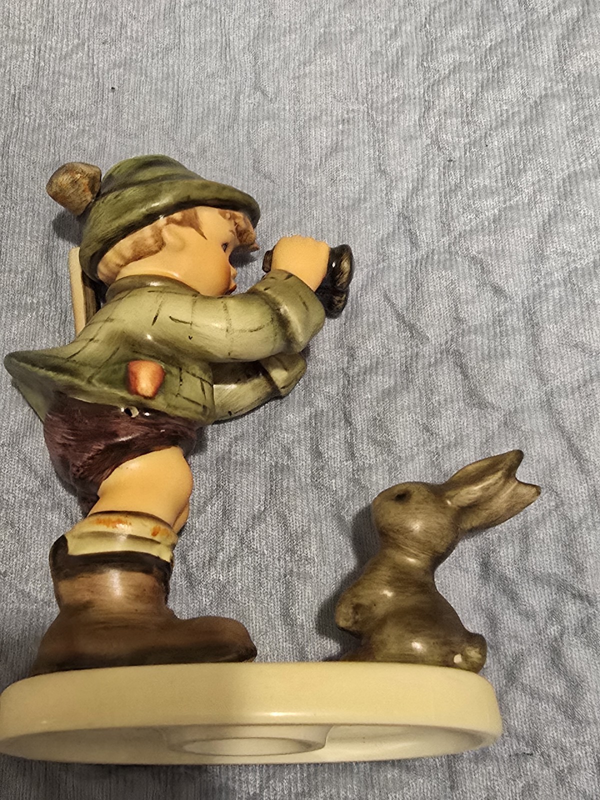 Vintage Goebel Hummel Figurine #307 "Good Hunting" West Germany Porcelain