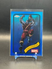2025 Topps Chrome Marvel COLOSSUS #93 Blue Refractor (142) /299 RAW