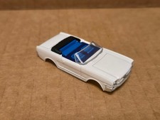 1965 Ford Mustang Convertible Body - White fits TJet, ThunderJet, Dash, Ultra-G
