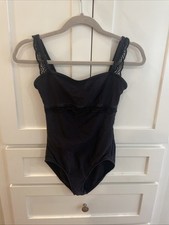 Wear Moi Women  s Leotard, Black, Style Erine, Size S