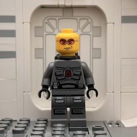 LEGO Space Police Officer 12-Air tanks- Epaulettes-Minifigure - sp116 - Set 5985