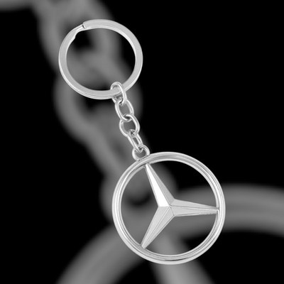 Schlanker Mercedes-Benz Schlüsselanhänger - robuster Metallschlüsselanhänger für mehrere Klassenmodelle