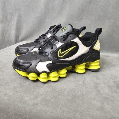 Nike Shox TL Black Lime Venom Womens Sz 5 AT8046-003 S1-27