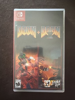 Doom 1 + Doom 2 LRG#283 - Nintendo Switch - Brand New