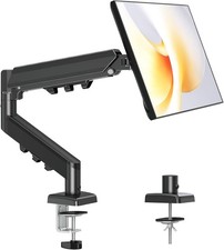 MOUNTUP Single Monitor Arm Desk Mount for 13-32 Inch Screens, VESA 75/100mm