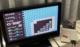 NES ~ PUZZNIC ~ Nintendo Game NES-ZP-AUS Game Cart + Sleeve + Inst + Box Pal A