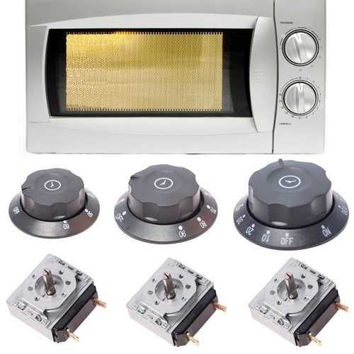 Interrupteur Minuterie De Cuisson Design Compact 16A 250V - Pour Four Micro-ondes, Neuf