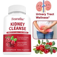 Kidney Cleanse Capsules with Cranberry Extract Enhancement Immune System