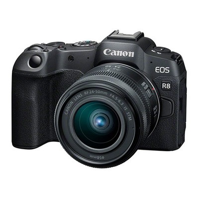 Canon EOS R8 Gehäuse + RF 24-50mm F4.5-6.3 IS STM Offizielle Canon-Garantie
