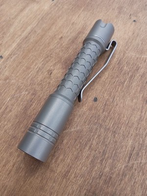 Reylight Pineapple Mini MK2 RARE Titanium Hex Collab. NEW.Comes W/Zircuti Button