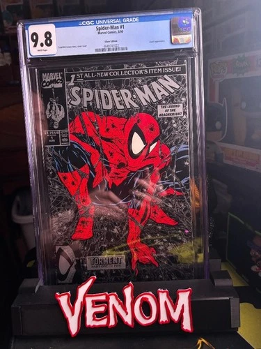 SPIDER-MAN #1 MARVEL COMICS TODD MCFARLANE STORY. 9.8 CGC GRADED