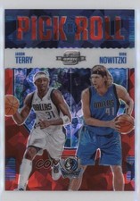 2020 Contenders Optic Red Cracked Ice Prizm Dirk Nowitzki Jason Terry HOF 1gg4