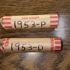 2-Rolls 1953 P+D Lincoln Pennies EX-F to AU $16.95 $4.20 Shipping.