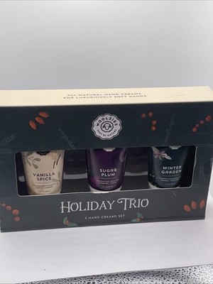 3 Pc Woolzies HOLIDAY DREAM Hand Cream Set sealed ~