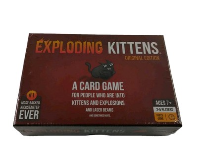 Exploding Kittens Card Game | Family Friendly Party Game New 