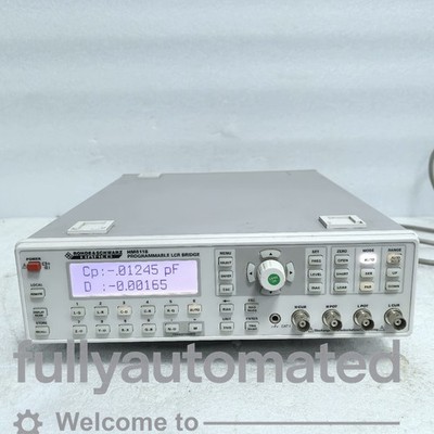 HAMEG Rohde & Schwarz HM8118 Programmable LCR Bridge/Meter