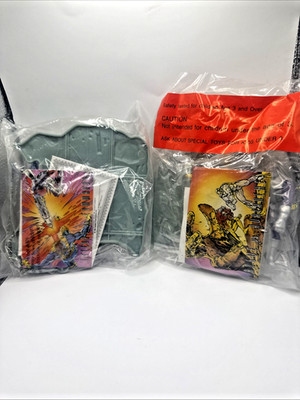 1995 Hardees X-Men Mini-Figures Cyclops Vs Commando & Rogue Vs Avalanche NEW