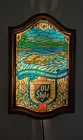 Vintage Heileman's OLD STYLE BEER Stained Glass Lighted Bar Sign Spring Water