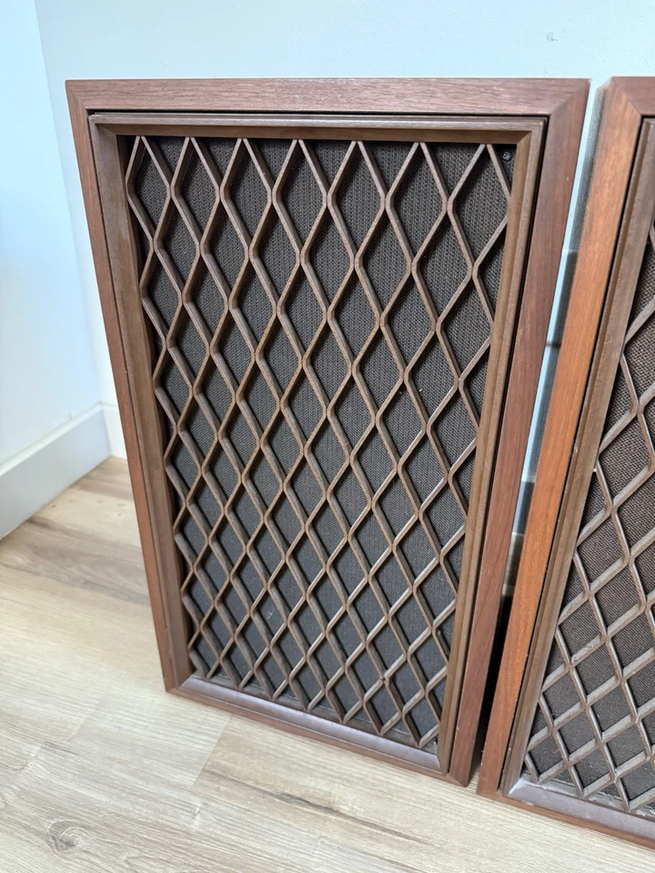 🍊Alto-falantes de madeira vintage realista Nova-7B piso de 3 vias | 40-4025 FUNCIONA! - Imagem 3 de 4