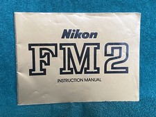 Nikon FM2 Instruction Manual Original English