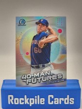 2021 Bowman Chrome - 40-Man Futures Matthew Allan #FMF-30 (RC)