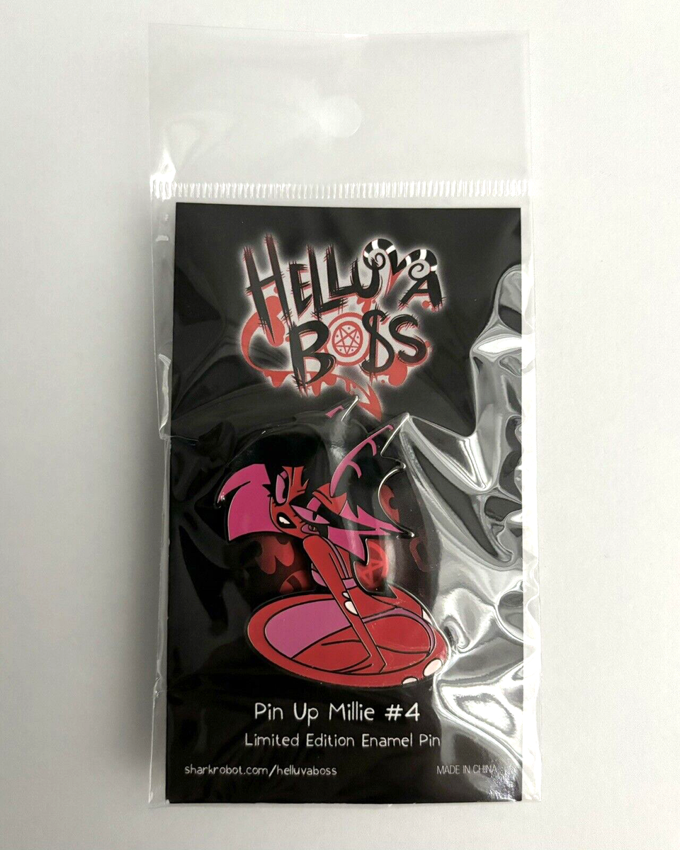 NEW 2024 Helluva Boss PIN-UP MILLIE #4 Valentine's Day Ltd. Ed. 2