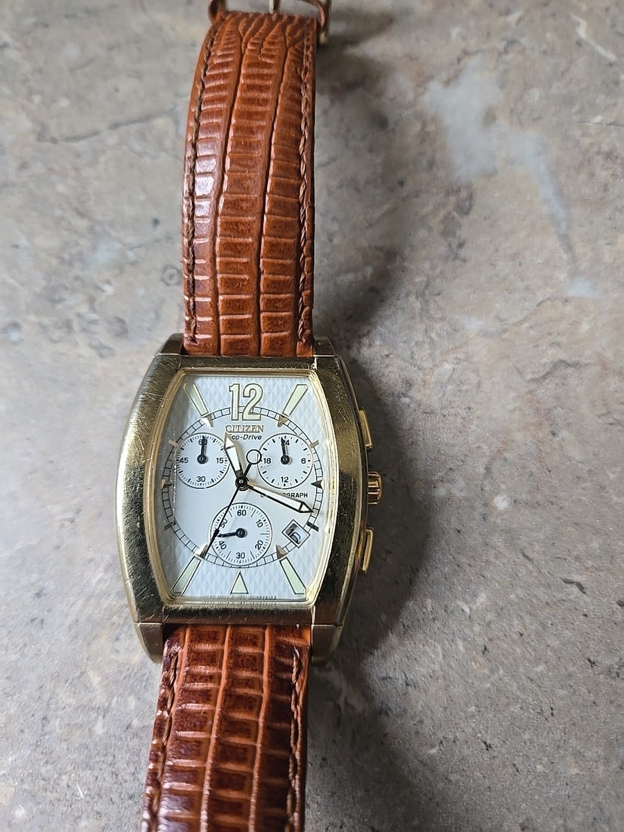 Citizen GN-0W-S 9 H501-S008344 Eco-Drive Chronograph Needs New