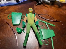Mego Green Arrow Type 1 Complete All Original DC Super Friends Batman Superman