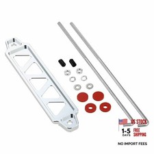Battery Hold Down Bracket,Aluminum Alloy Battery Tie Down Mount Bracket Silver