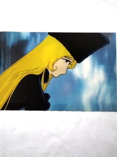 Maetel Galaxy Express 999 Vintage Repro Cel With Background Toei Animation Rare