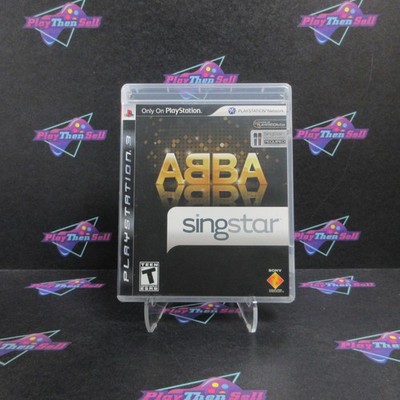 SingStar ABBA PS3 PlayStation 3 Software Only + Reg Card Complete  - 1 Year Wa..