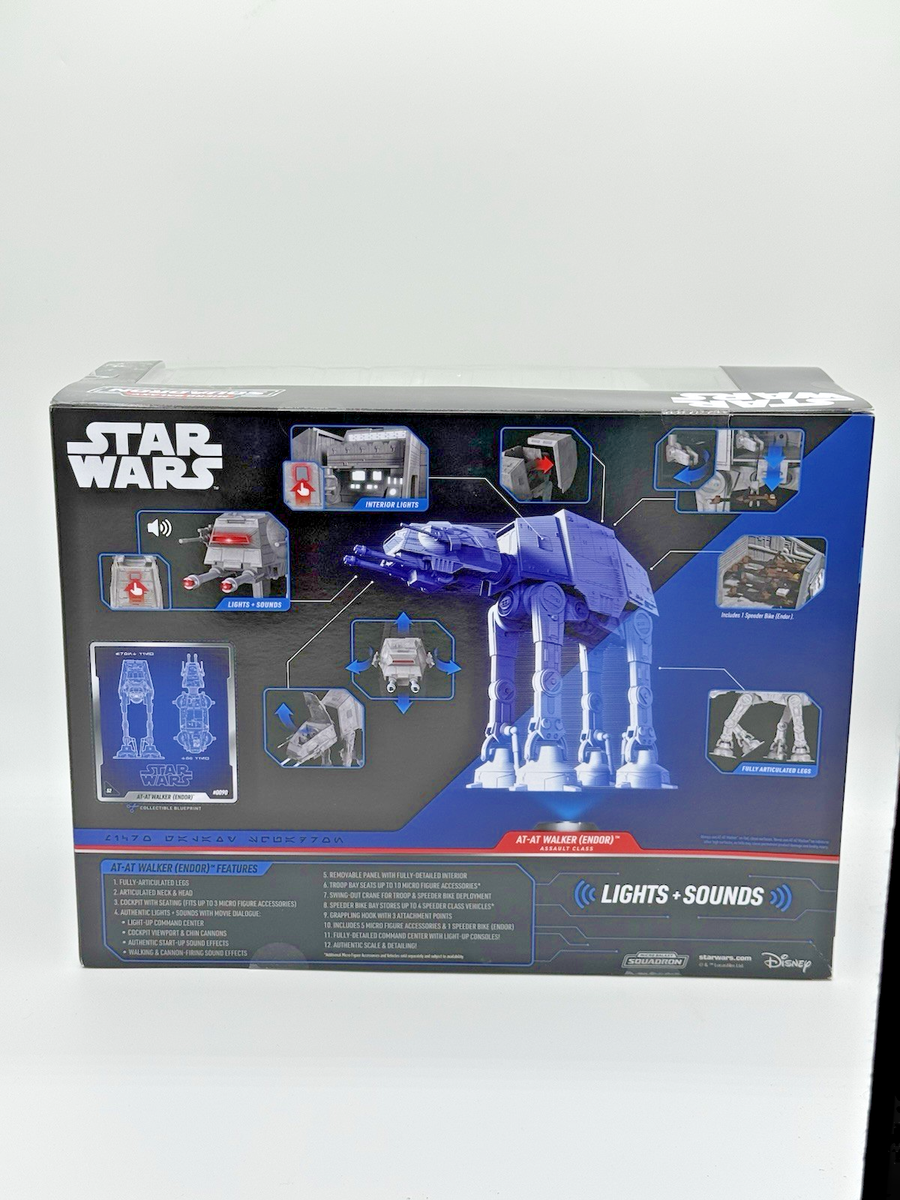 Star Wars Endor AT-AT フィギュア Star Wars Micro Galaxy Squadron AT-AT Walker Endor Amazon