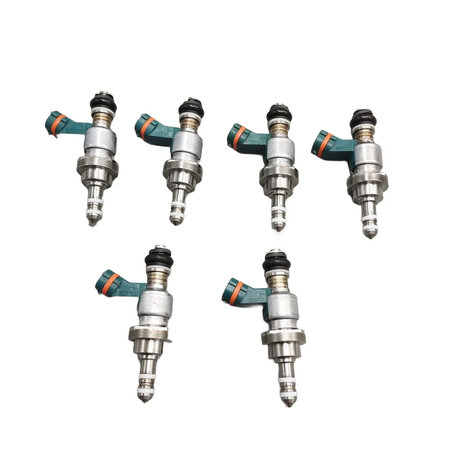 6X Denso FUEL INJECTORS FITS FOR 2006-2015 Lexus IS250 2.5L V6 23250-31020 OEM - Изображение 2 из 4