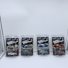 Hot Wheels Fast  Furious Silver Series Graphic Remix Set of 4  Sealed