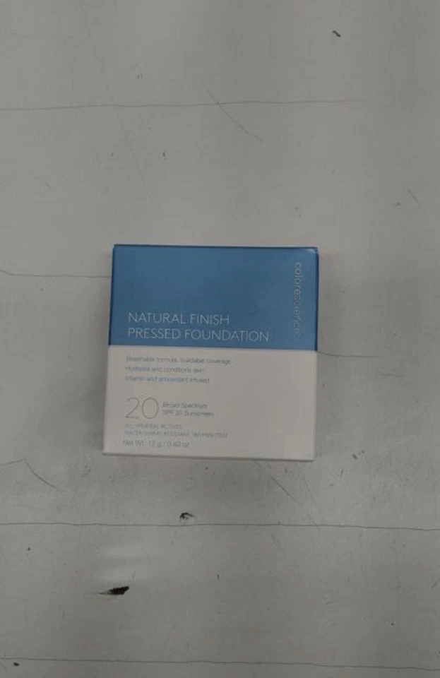 ColoreScience Natural Finish Pressed Foundation SPF20 - MEDIUM BISQUE 12g *NEW* - Image 4 of 4