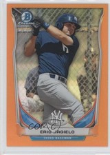 2014 Bowman Draft Top Prospects Chrome Orange Refractor 10/25 Eric Jagielo 3g3