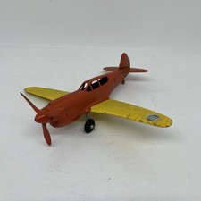 Vintage 1960's Hubley P-40 Warhawk Flying Circus Diecast Fighter Plane READ