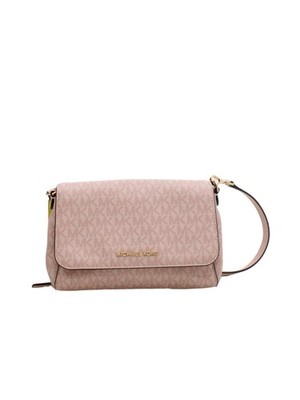 Michael Kors Damen Tasche Rosa Animal Print 100% Kunstleder Crossbody