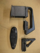 Rifle de aire comprimido Crosman AIR 17 de un solo golpe NOS tapa trasera mira delantera asa de transporte nuevo